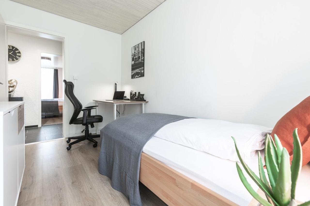 Spirit Apartments Zentral Mit Gratis Parkplatz Lucerna Exterior foto