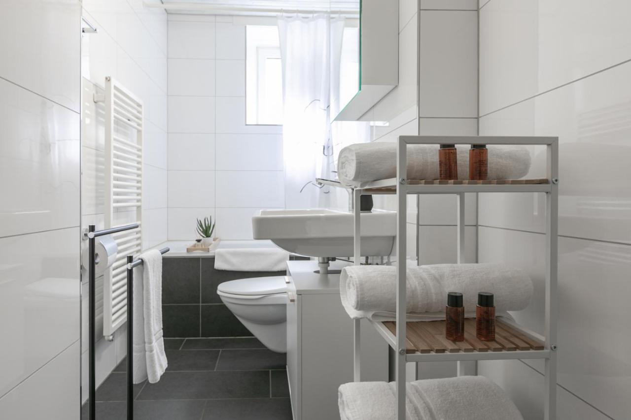 Spirit Apartments Zentral Mit Gratis Parkplatz Lucerna Exterior foto